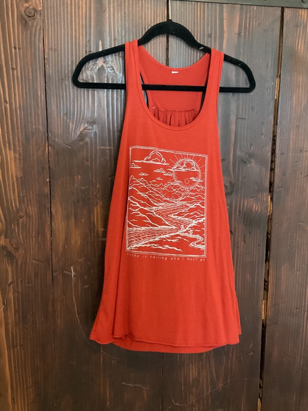 Tank top Alaska is calling and I must go